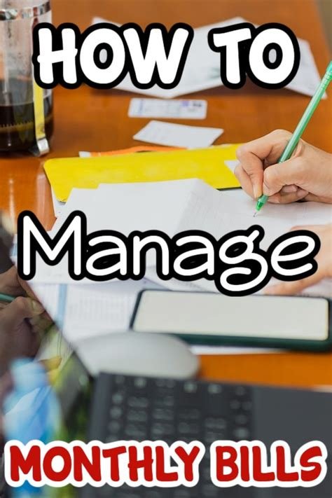 Effective Ways to Manage and Reduce Your Monthly Bills